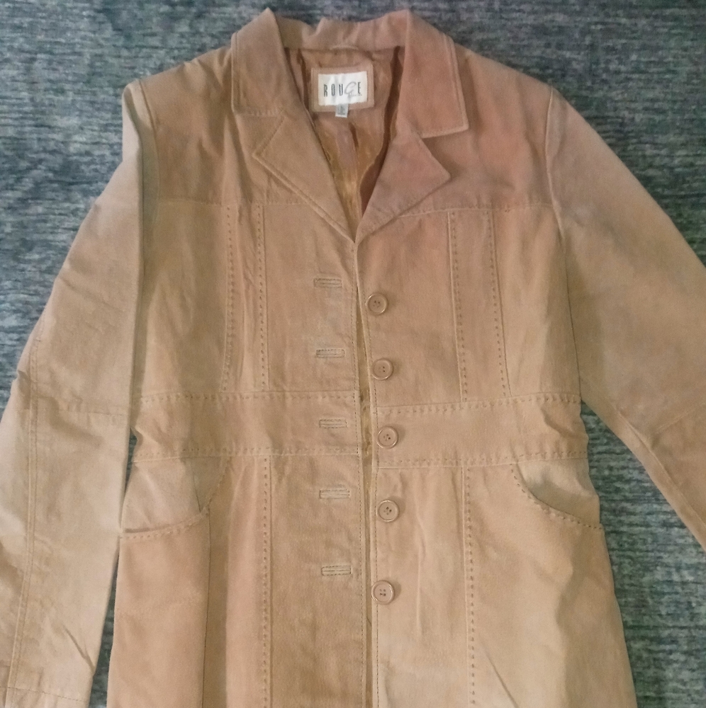 Leather jacket for women